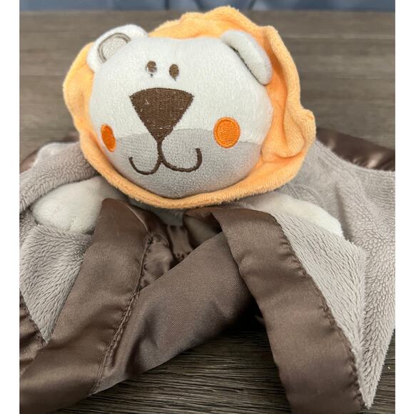 Small Wonders Safari Lion Plush Lovey - Picture 4 of 6